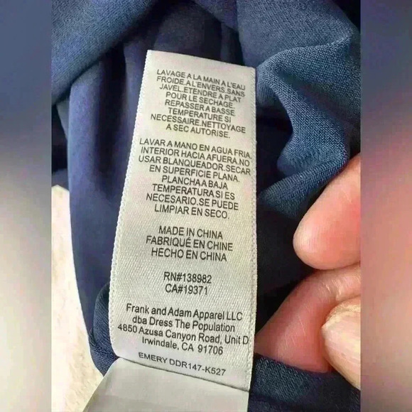 Dress The Population Emery Long Sleeve Sequin Body-Con Dress Size XS - Picture 9 of 10